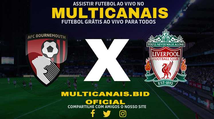 Assistir Bournemouth x Liverpool Ao Vivo Online HD 21/01/2024