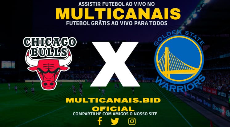 Assistir Chicago Bulls x Golden State Warriors Ao Vivo Online HD 12/01/2024