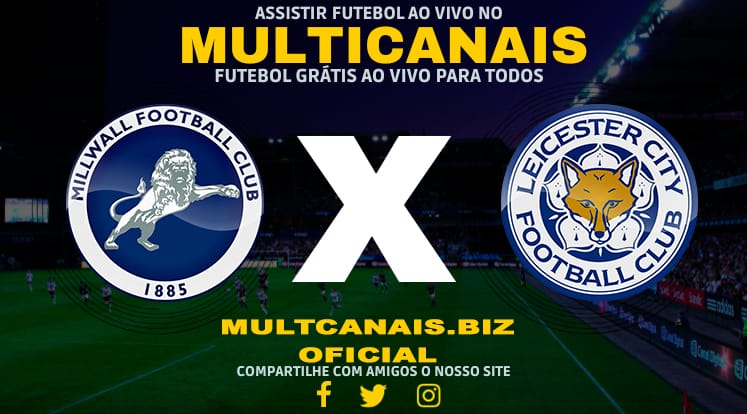 Assistir Millwall x Leicester Ao Vivo Online HD 06/01/2024