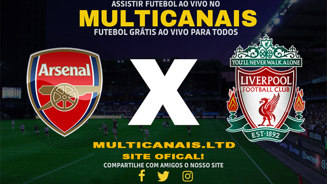 Assistir Arsenal x Liverpool Ao Vivo Online HD 04/02/2024