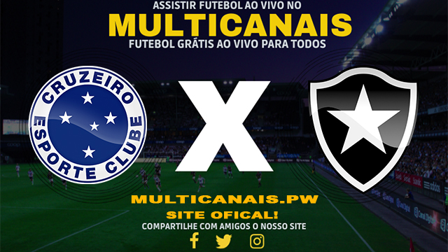 Assistir Cruzeiro x Botafogo AO VIVO Online 14/04/2024