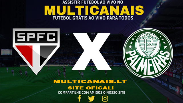 Assistir São Paulo x Palmeiras AO VIVO Online 02/12/2024