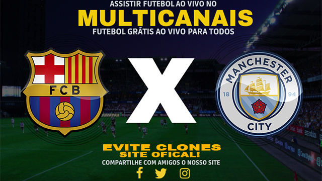 Assistir Barcelona x Manchester City AO VIVO Online 18/12/2024