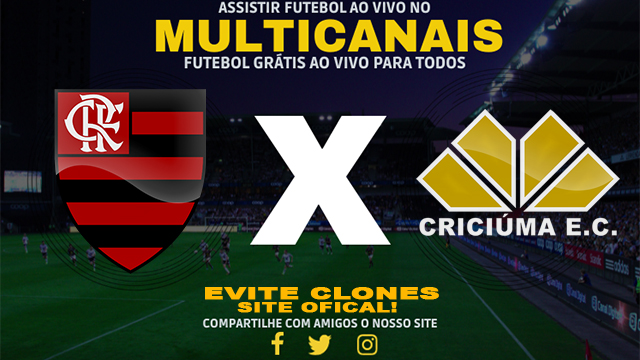 Assistir Flamengo x Criciúma AO VIVO Online 20/07/2024