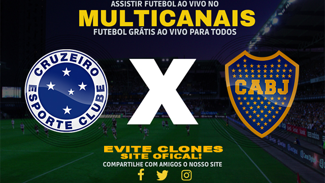 Assistir Cruzeiro x Boca Juniors AO VIVO Online 22/08/2024