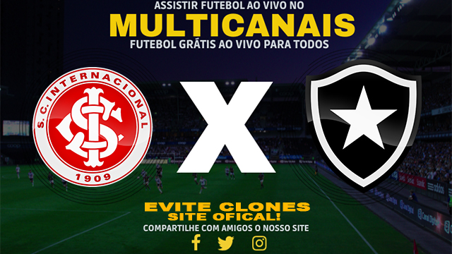 Assistir Internacional x Botafogo AO VIVO Online 04/12/2024