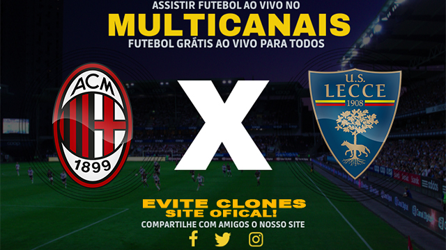 Assistir Milan x Lecce AO VIVO Online 27/09/2024