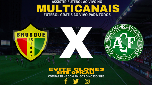 Assistir Brusque x Chapecoense AO VIVO Online 29/10/2024