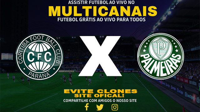 Assistir Coritiba x Palmeiras AO VIVO Online 17/10/2024