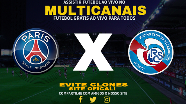 Assistir PSG x Strasbourg AO VIVO Online 19/10/2024