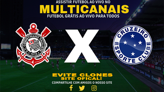 Assistir Corinthians x Cruzeiro AO VIVO Online 20/11/2024