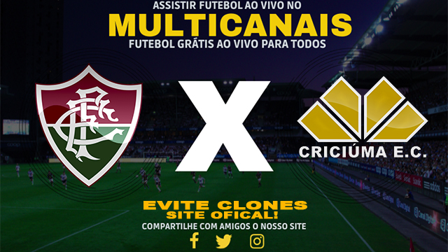 Assistir Fluminense x Criciúma AO VIVO Online 26/11/2024