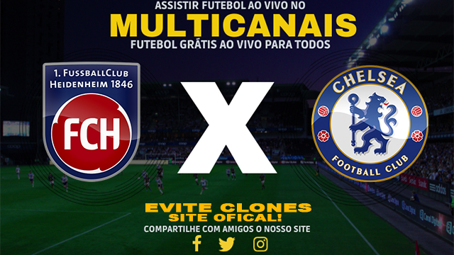 Assistir Heidenheim x Chelsea AO VIVO Online 28/11/2024