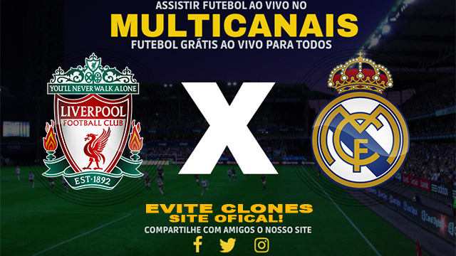 Assistir Liverpool x Real Madrid AO VIVO Online 27/11/2024