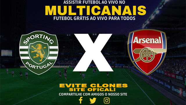 Assistir Sporting x Arsenal AO VIVO Online 26/11/2024