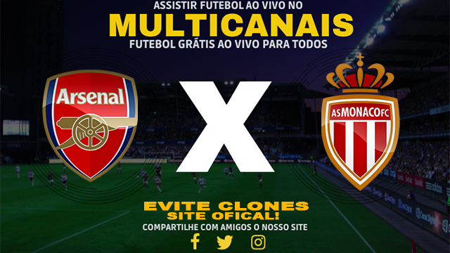 Assistir Arsenal x Monaco AO VIVO Online 11/12/2024