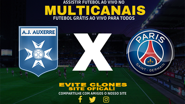 Assistir Auxerre x PSG AO VIVO Online 06/12/2024