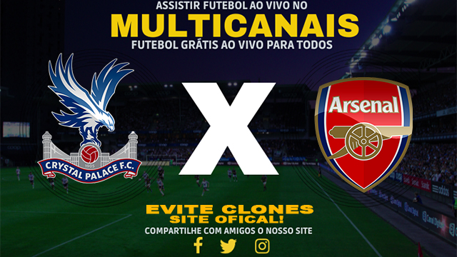 Assistir Crystal Palace x Arsenal AO VIVO Online 22/12/2024