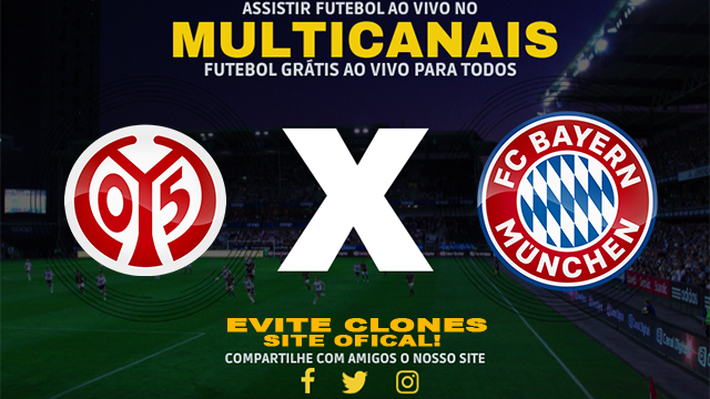 Assistir Mainz 05 x Bayern de Munique AO VIVO Online 14/12/2024