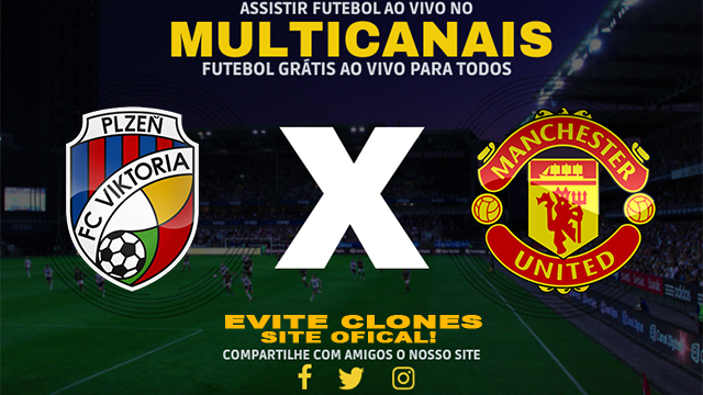 Assistir Plzen x Manchester United AO VIVO Online 12/12/2024